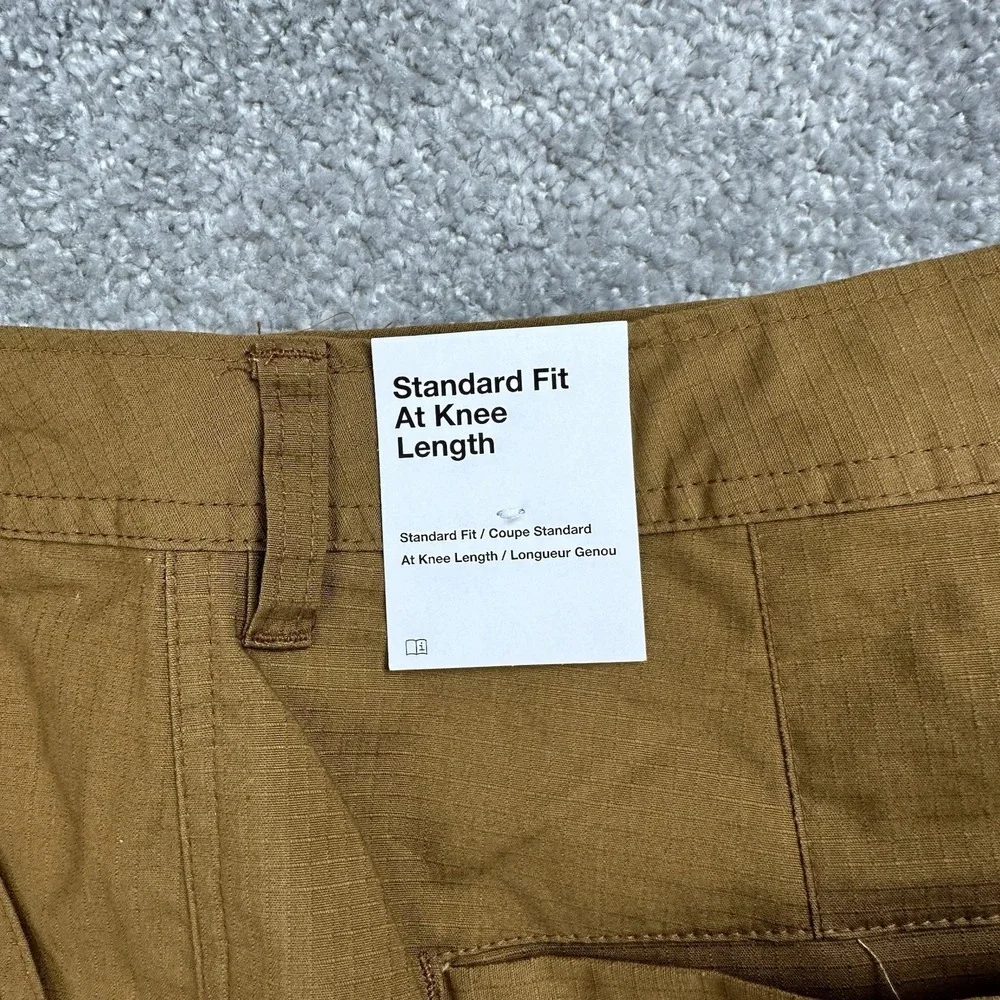 Nike Club Woven Cargo Shorts Mens Size 30 British Tan FN3517-281 Ripstop Utility